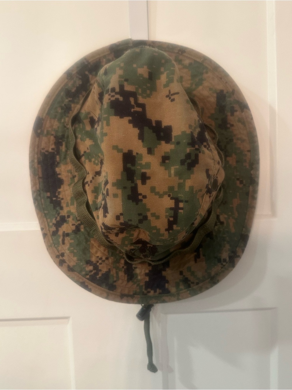 USMC BOONIE COVER / HAT - MCCUU - WOODLAND MARPAT - SIZE X- LARGE